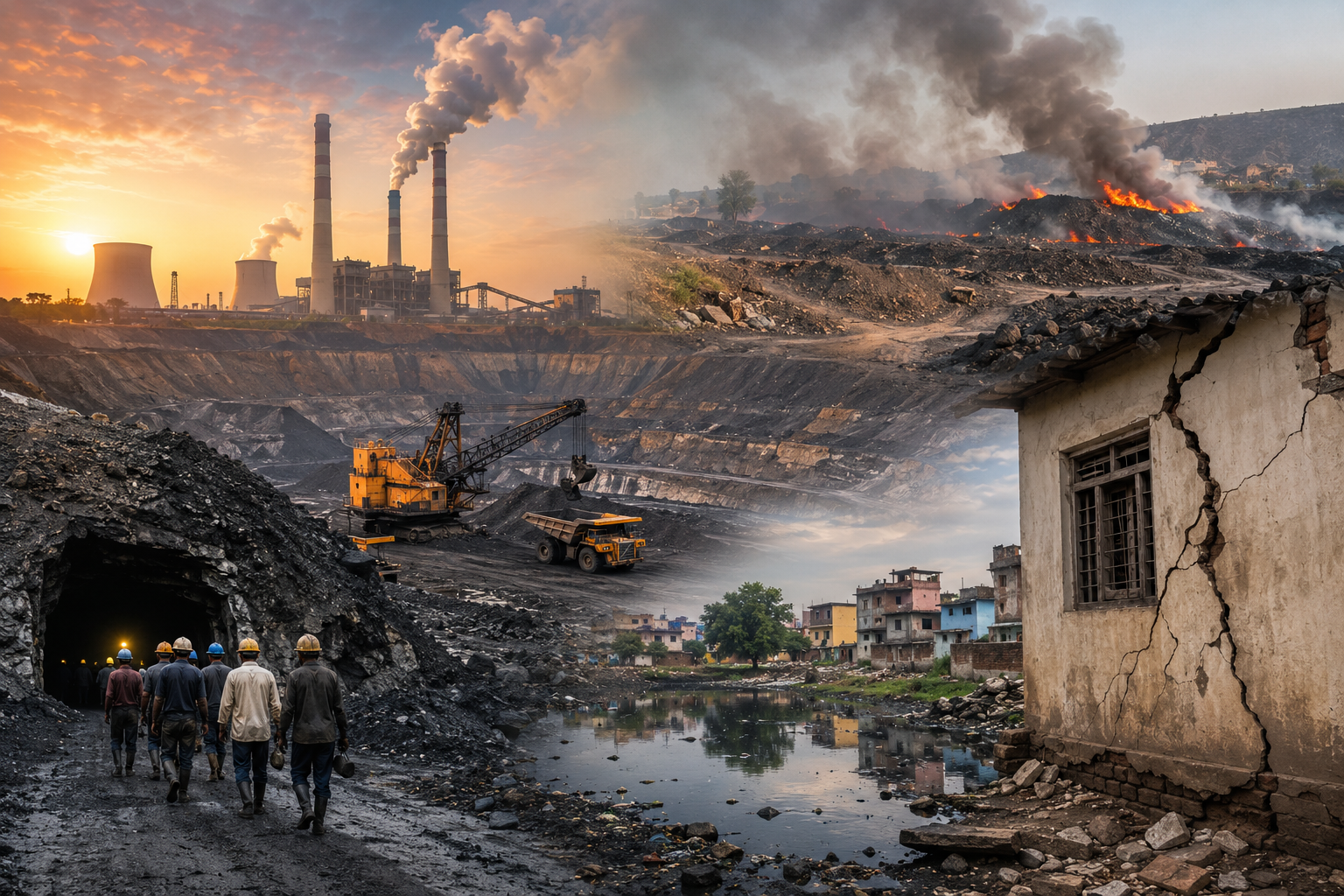 Dhanbad Coal Mines: The Story Behind India's Coal Capital – Benefits, Underground Fires, Pollution, and the Future